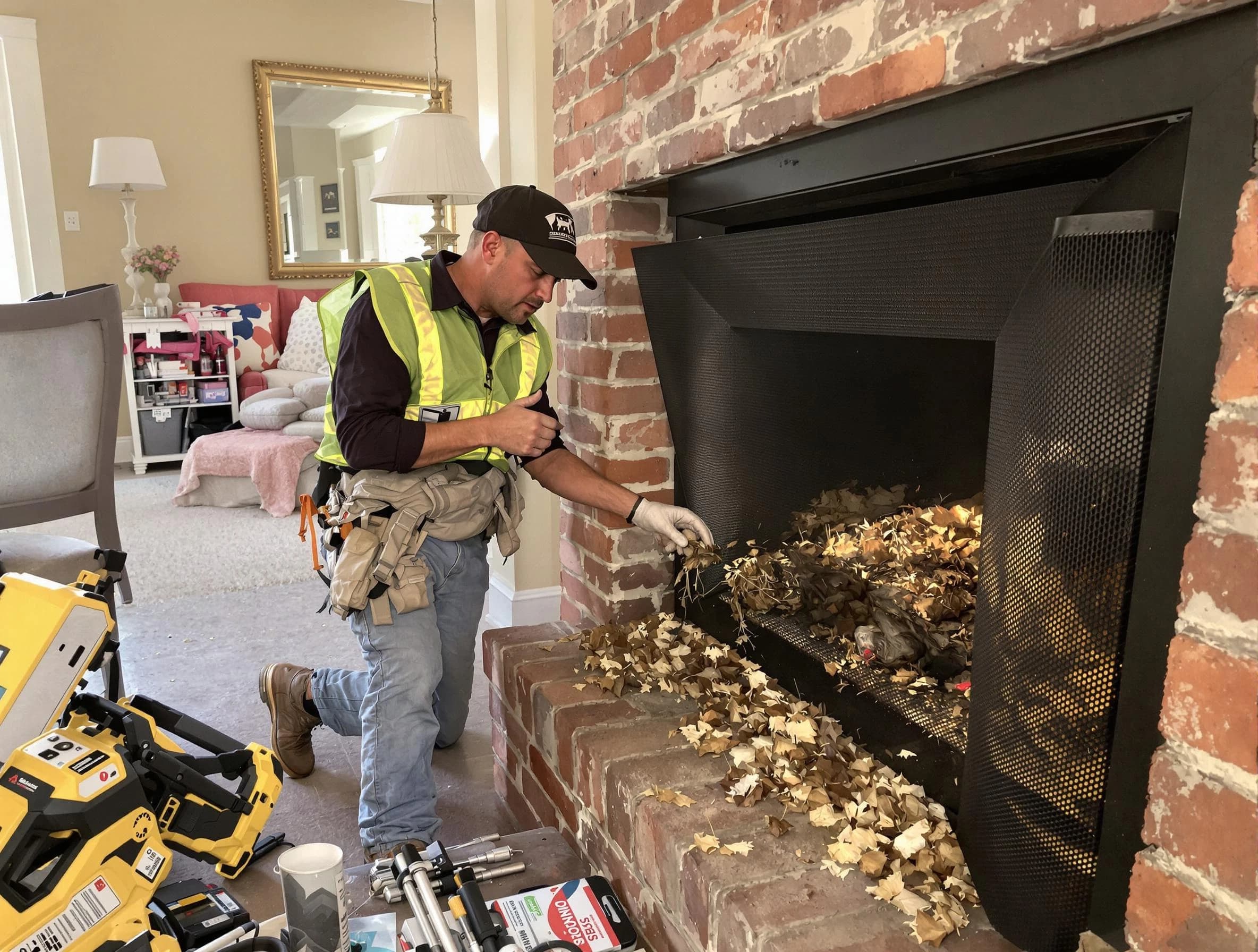 Safe screening installation by Sun City West Chimney Sweep in Sun City West, AZ