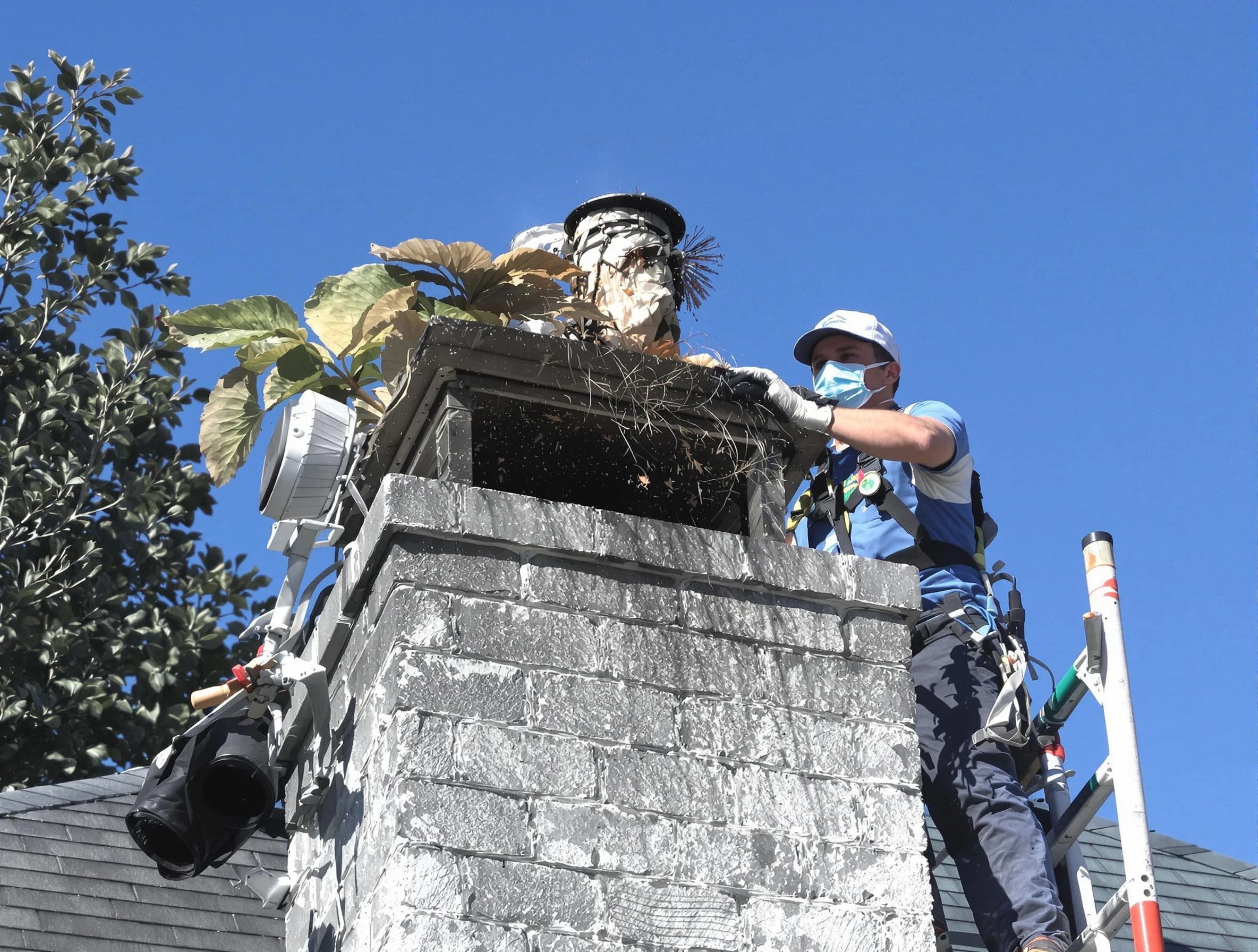 Sun City West Chimney Sweep specialist performing chimney cleaning in Sun City West, AZ