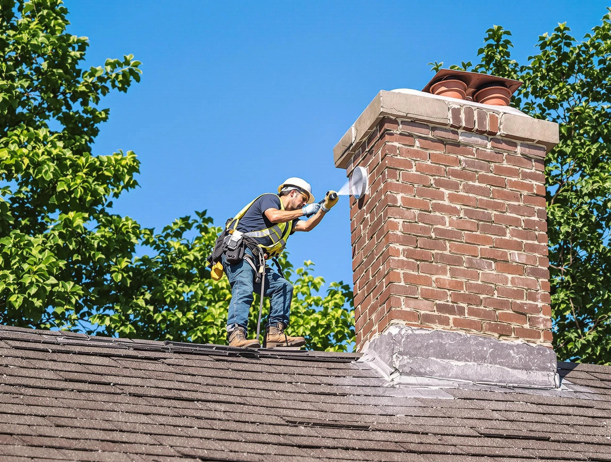 Sun City West Chimney Sweep performing an inspection with advanced tools in Sun City West, AZ