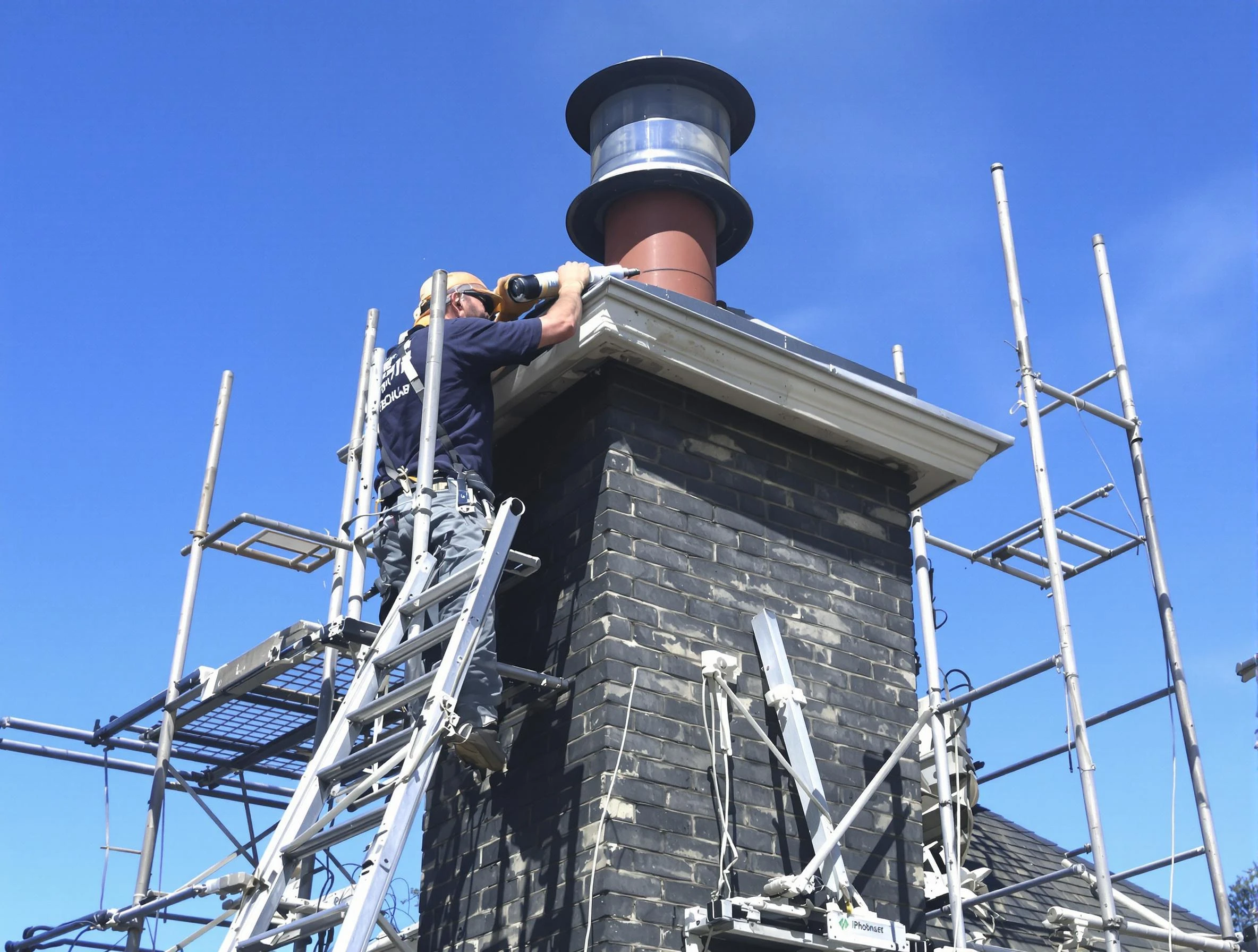 Sturdy chimney crown finished by Sun City West Chimney Sweep in Sun City West, AZ